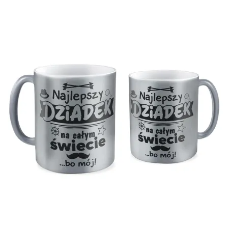 Kubek srebrny dla DZIADKA Najlepszy Dziadek